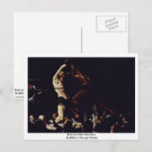 Beide sind Clubmitglieder von Bellows George Wesle Postkarte (Vorne/Hinten)