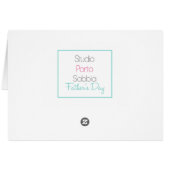 Beide Vater glücklichen Vatertag (Rückseite Horizontal)