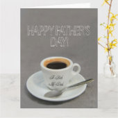 Beide Vater glücklichen Vatertag Karte (Gelbe Blume)