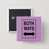 Beide Weisen Button (Vorne & Hinten)