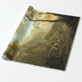 Beider Jan. Landschaft mit stillstehenden Geschenkpapier (Ungerollt)