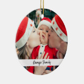 Beides Foto-Ornamente Sake-Geschenke Keramik Ornament (Rechts)