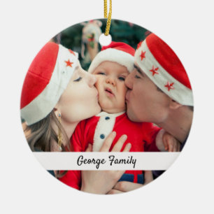 Beides Foto-Ornamente Sake-Geschenke Keramik Ornament
