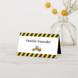 Beides Platzkarte Niedliche Bautransporter