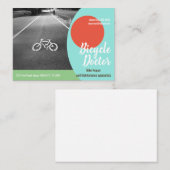 BEIFAHRRADREPARATURMÄCHTIG, 3,5 Zoll x 2,5" Visite Visitenkarte (Vorne/Hinten)