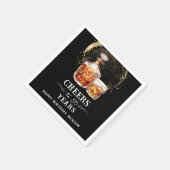 Beifall auf 50 Jahre Whiskey Napkins Serviette (Ecke)