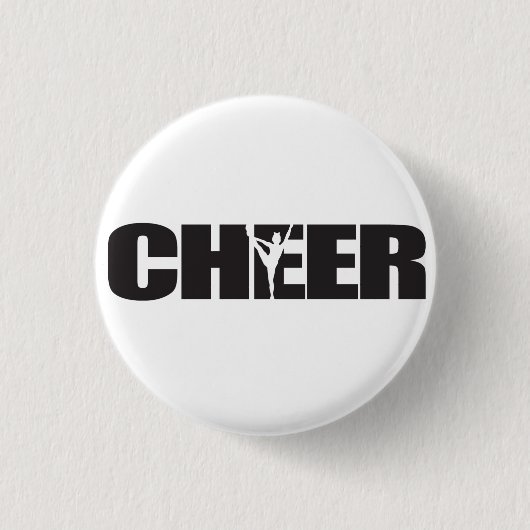 Beifall-Beifallführer Cheerleading Button (Vorderseite)