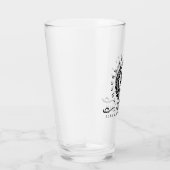 Beifall bis fünfzig Jahre Personalisiert 50. Gebur Glas (Rechts)