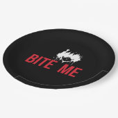 Beifall: Eine lustige und spielerische Drehung" Pappteller (Schrägansicht)