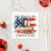 Beifall für 2025 Patriotic Napkin Serviette (Beispiel)