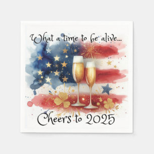 Beifall für 2025 Patriotic Napkin Serviette