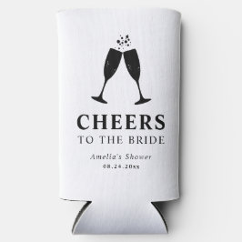 Beifall für das Bride Brunch & Bubbly Brautparty Selters Dosenkühler