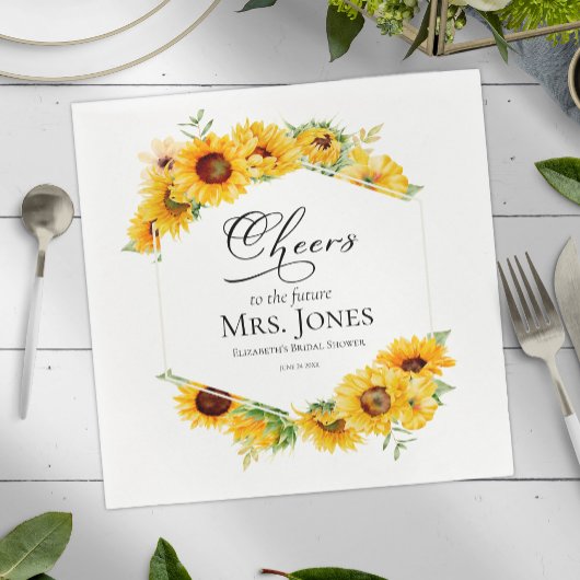 Beifall für das künftige Brautparty Napkins Serviette