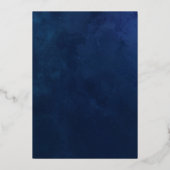 Beifall für das neue Jahr-Neujahr-Party Folieneinladung (Rückseite)