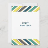 Beifall für das New Year Dinner Party Botanical Einladung (Rückseite)