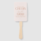 Beifall für den Abschluss des Personalisierten Fot Fächer (Vorderseite)