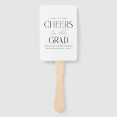 Beifall für den Abschluss des Personalisierten Fot Fächer (Vorderseite)