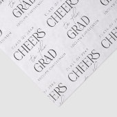 Beifall für den Abschluss zum Individuelle Name de Seidenpapier (Detail)