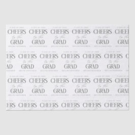 Beifall für den Abschluss zum Individuelle Name de Seidenpapier