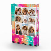 Beifall für den Aquamarinen 70er Vibe über die Neu Fotoblock (Rechts)