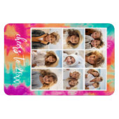 Beifall für den Aquamarinen 70er Vibe über die Neu Magnet (Horizontal)