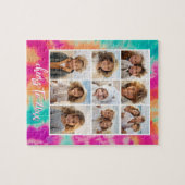 Beifall für den Aquamarinen 70er Vibe über die Neu Puzzle (Horizontal)