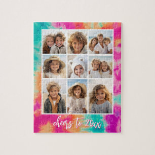 Beifall für den Aquamarinen 70er Vibe über die Neu Puzzle