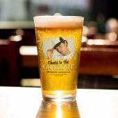 Beifall für den Graduate Foto Abschluss Glas