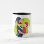 Beifall für den Vater: Tasse des Vaters (Zentrum)