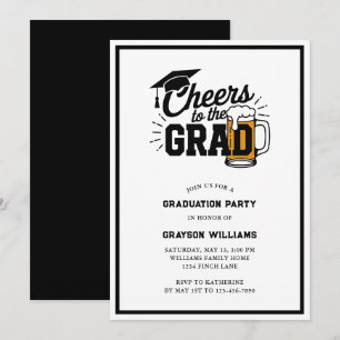 Beifall für die Einladung der Grad Graduation Part