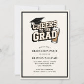 Beifall für die Einladung der Grad Graduation Part (Vorderseite)