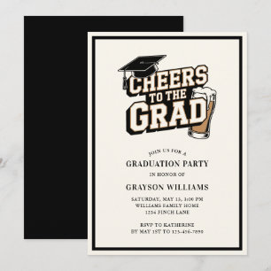 Beifall für die Einladung der Grad Graduation Part