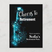 Beifall für die Einladung zur Pensionierung (Vorderseite)