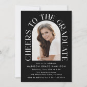 Beifall für die Graduate Arch Foto Graduation Part Einladung (Vorderseite)