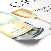 Beifall für die Graduiertenparty Poster (Ecke)