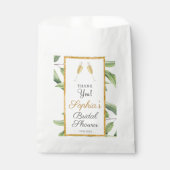 Beifall für die Liebe Botanisches Brautparty Party Geschenktütchen (Vorderseite)