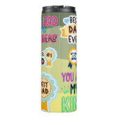 Beifall für die Vaterschaft Thermosbecher (Rückseite)