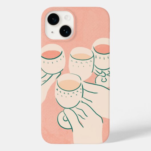 Beifall für gute Zeiten Case-Mate iPhone Hülle (Rückseite)