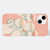 Beifall für gute Zeiten Case-Mate iPhone Hülle (Rückseite (Horizontal))