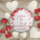 Beifall für Liebe Brautparty Großmutter von Groom Button