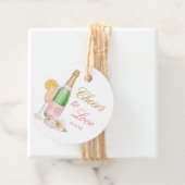 Beifall für Liebe Bridal Brunch und Bubbly Gefalle Geschenkanhänger (Beispiel)