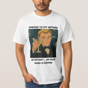 Beifall für meine Hasser - Leonardo DiCaprio Meme T-Shirt