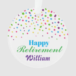 Beifall für neue AnfängeFrische glückliche Pension Ornament