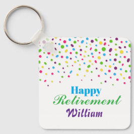 Beifall für neue AnfängeFrische glückliche Pension Schlüsselanhänger