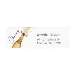 Beifall Geburtstag Einladung Rücksendeadresse