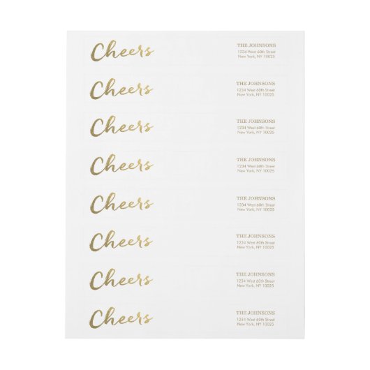 Beifall-Goldskript (Bogen)