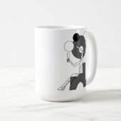 "Beifall! " Kaffeetasse (VorderseiteRechts)