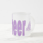 Beifall-lila Tasse (VorderseiteRechts)