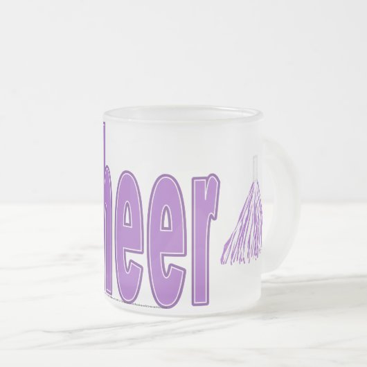 Beifall-lila Tasse (VorderseiteRechts)