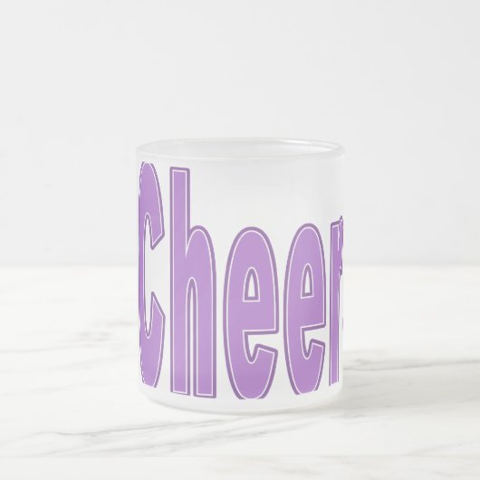 Beifall-lila Tasse (Mittel)